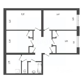 Продается 4-комн. квартира, 89,8 м²