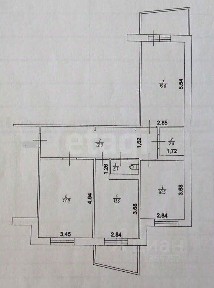 Продается 3-комн. квартира, 71,8 м²