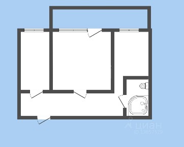 Продается 2-комн. квартира, 64,3 м²
