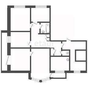 Продается 5-комн. квартира, 122,6 м²
