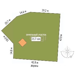 Продается 2-этажный дом, 32 м²