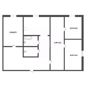 Продается 4-комн. квартира, 64,2 м²
