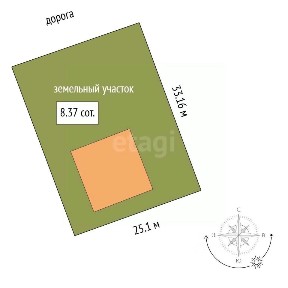 Продается 1-этажный дом, 99 м²