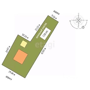 Продается 1-этажный дом, 18 м²