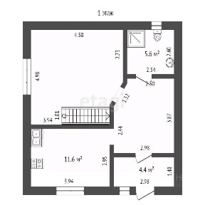 Продается 2-этажный дом, 100 м²