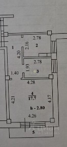Продается 1-комн. квартира, 35 м²