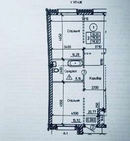 Продается 2-комн. квартира, 82 м²