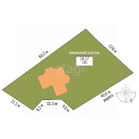 Продается 2-этажный дом, 125,3 м²
