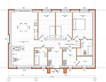 Продается 1-этажный дом, 113 м²