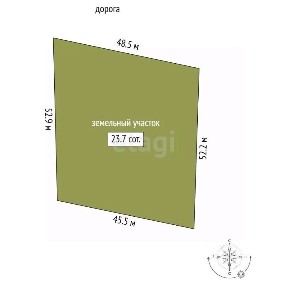 Продается участок, 23,5 сот.