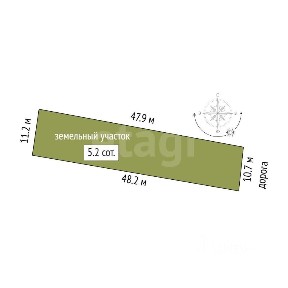Продается 1-этажный дом, 30 м²
