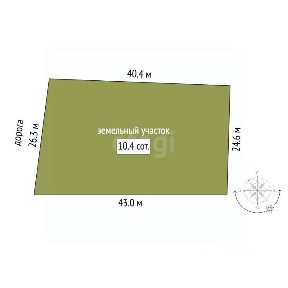 Продается участок, 10 сот.