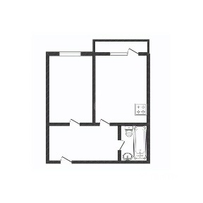 Продается 1-комн. квартира, 44,1 м²