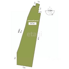 Продается 2-этажный дом, 23 м²