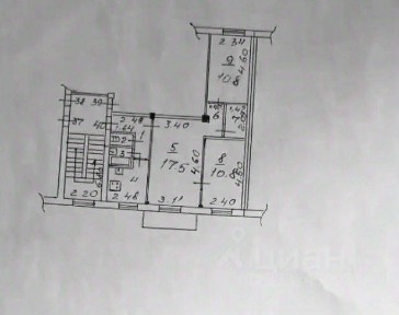 Продается 3-комн. квартира, 57,7 м²