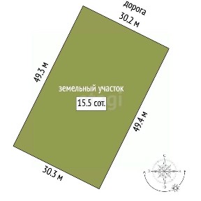 Продается участок, 15 сот.