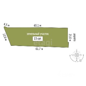 Продается участок, 14,5 сот.