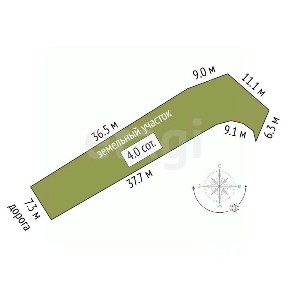 Продается 1-этажный дом, 20 м²