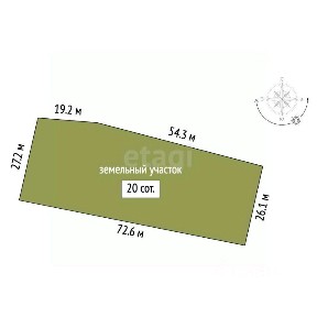 Продается участок, 10 сот.