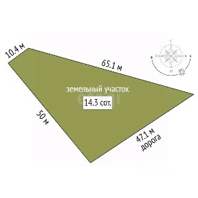 Продается участок, 15 сот.
