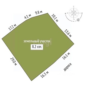 Продается 1-этажный дом, 100 м²