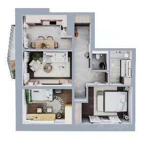 Продается 3-комн. квартира, 75,3 м²