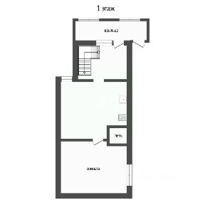 Продается 2-этажный дом, 40 м²