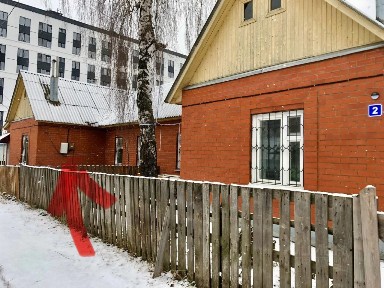 Продается 1/4 часть 1-этажного дома, 36 м²