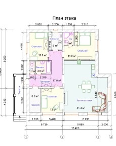Продается 1-этажный дом, 150 м²