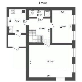 Продается 2-этажный дом, 112 м²
