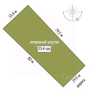 Продается участок, 25 сот.