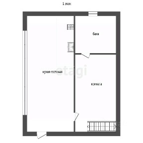 Продается 2-этажный дом, 50 м²