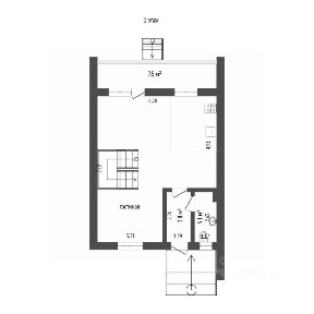 Продается 3-этажный таунхаус, 140,6 м²