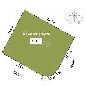 Продается 1-этажный дом, 90 м²