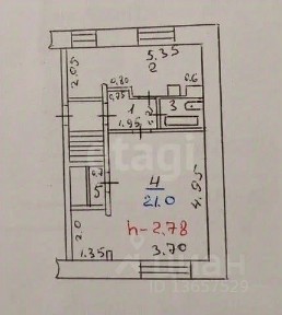 Продается 1-комн. квартира, 37 м²
