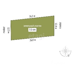 Продается 2-этажный дом, 68 м²
