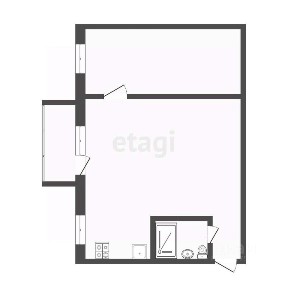 Продается 1-комн. квартира, 41,8 м²