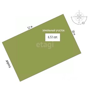 Продается 1-этажный дом, 100 м²
