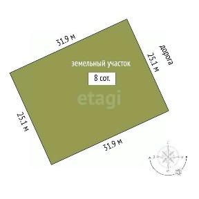 Продается 1-этажный дом, 120 м²