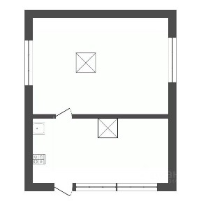Продается 2-этажный дом, 40,9 м²