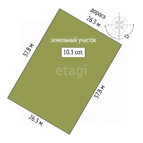 Продается участок, 10,07 сот.