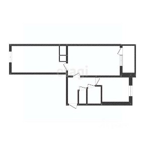 Продается 2-комн. квартира, 42,1 м²