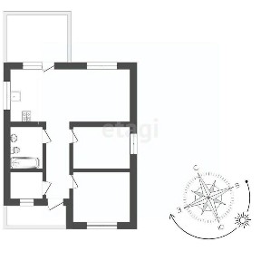 Продается 1-этажный дом, 81 м²