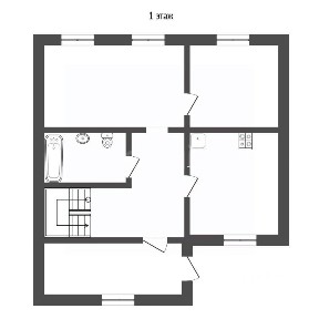 Продается 50% часть дома, 120 м²