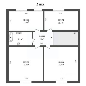 Продается 2-этажный таунхаус, 269,12 м²