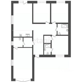 Продается 1-этажный дом, 90 м²