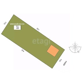 Продается 1-этажный дом, 85,3 м²