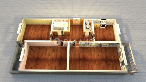 Продается 3-комн. квартира, 57 м²
