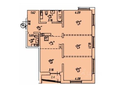 Продается 3-комн. квартира, 79,3 м²