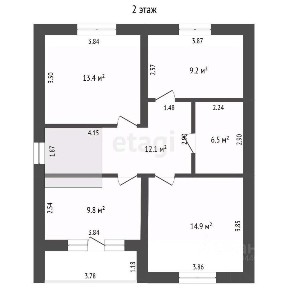 Продается 2-этажный дом, 151 м²